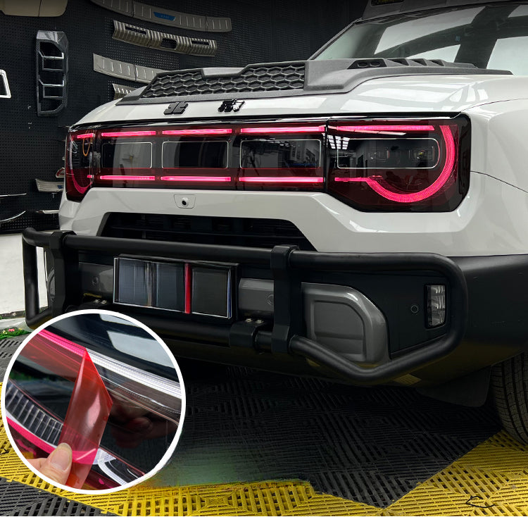 DRL Tint Film – Headlight Protection & Styling Wrap For BAIC BJ30e