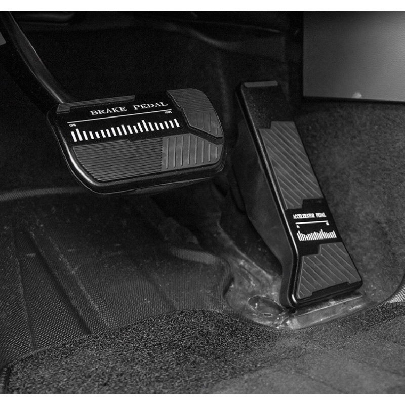 BAIC BJ40E Stainless Steel Brake & Accelerator Pedal Covers – Non-Slip Upgrade