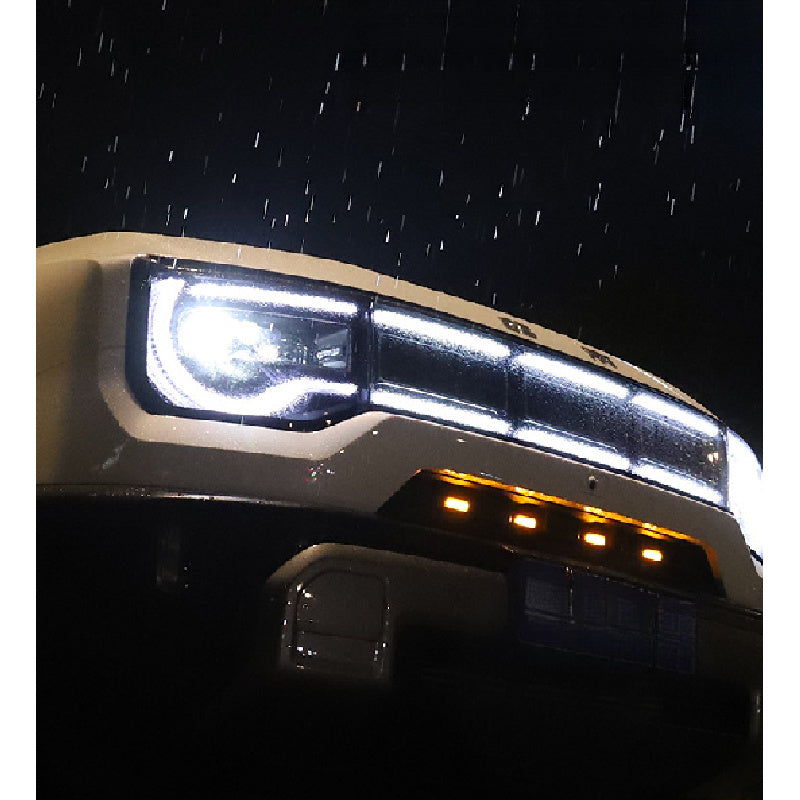 Front Grille Yellow Lights For BAIC BJ30