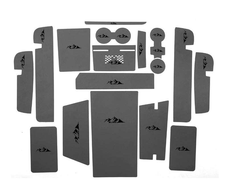 Door Groove & Cup Holder Mats For BAIC BJ30