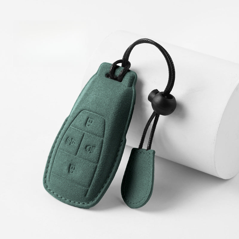Suede Key Cover Universal Protective Key Case For BAIC BJ