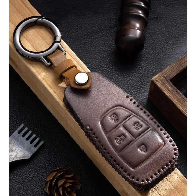 Leather Key Case For BAIC BJ30