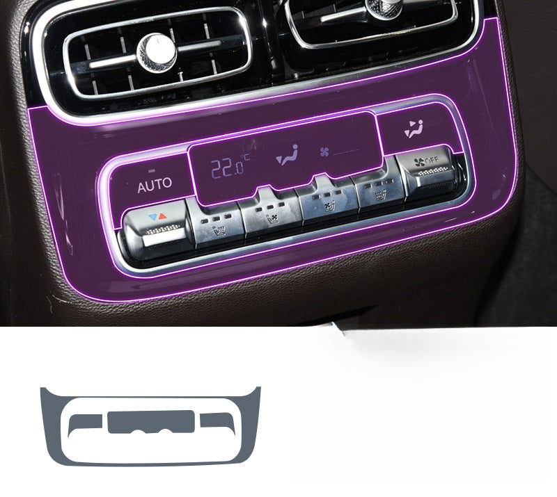 TPU Protective Film Gear Screen & Dashboard For BAIC BJ60