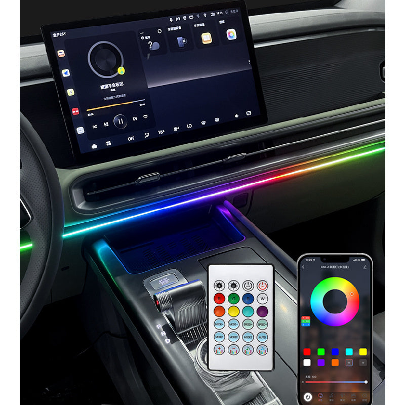 Center Console Ambient Light Strip For BAIC BJ30