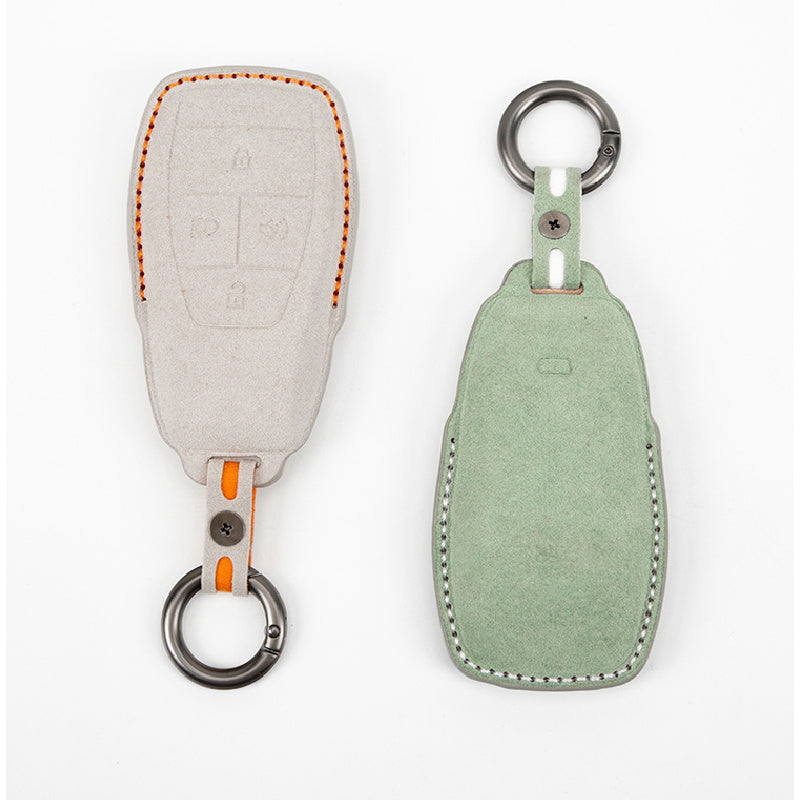 Suede Key Cover For BAIC BJ40E