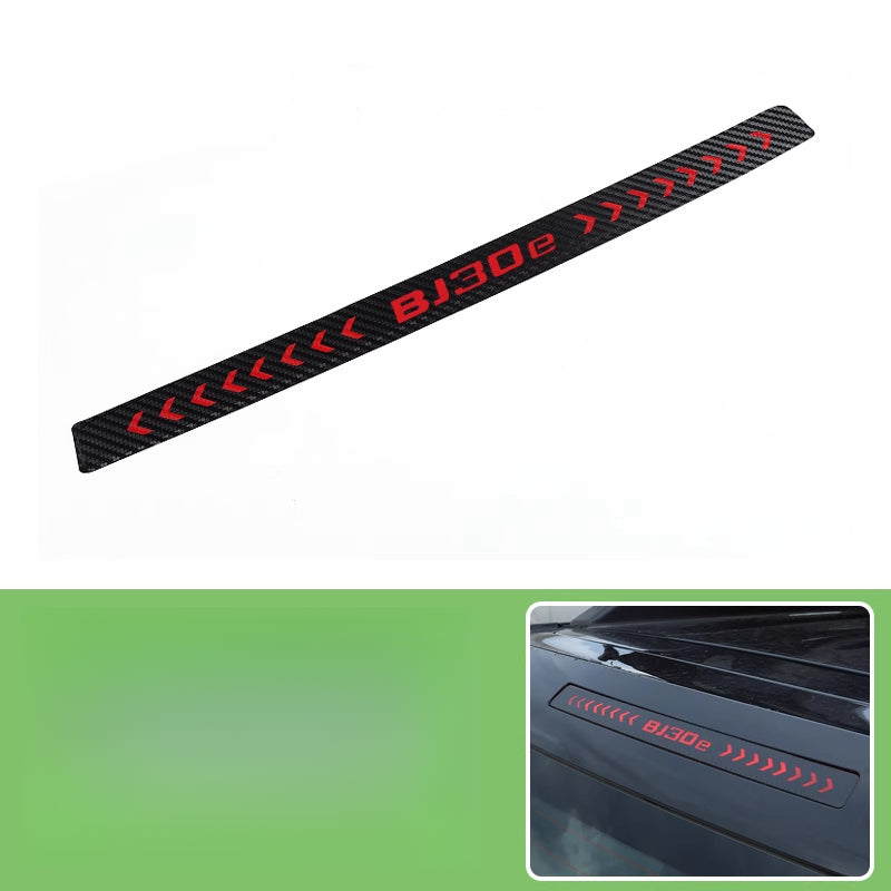 Brake Light Carbon Fiber Sticker For BAIC BJ30