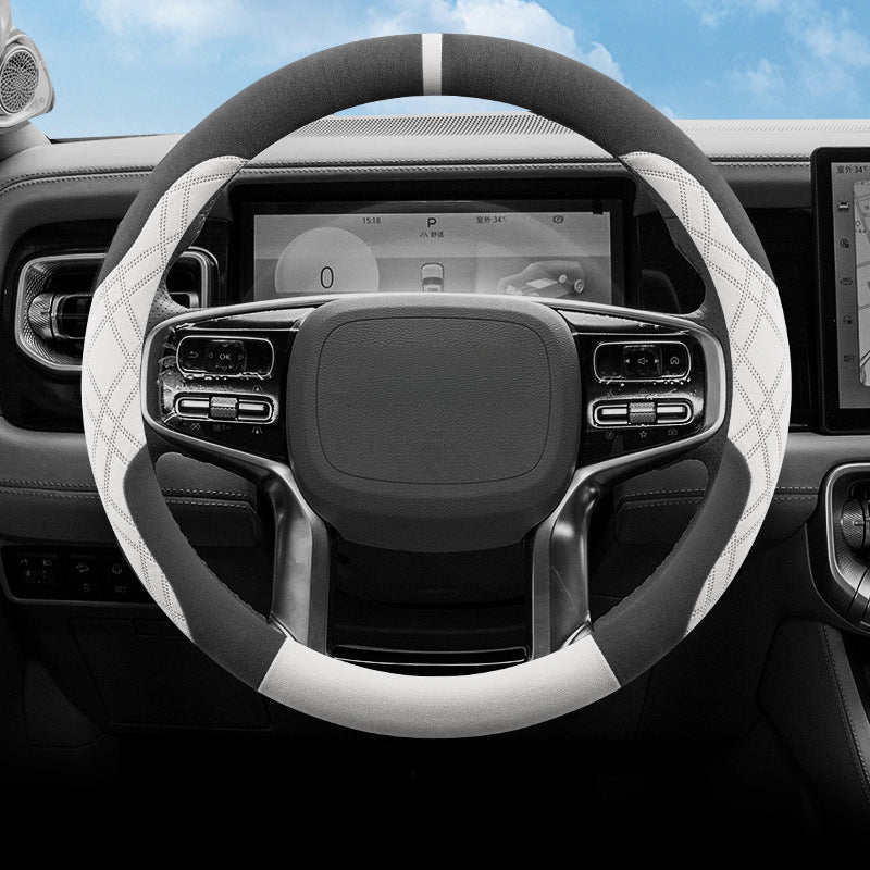 Winter Suede Steering Wheel Cover For BAIC BJ60