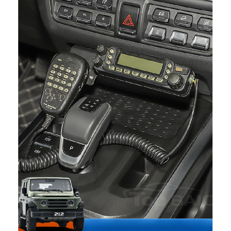 Walkie Talkie Mount Radio Mic Holder Accessores For BAW 212