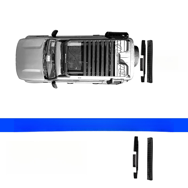 Stainless Steel Door Sill Plates For BAIC BJ40E