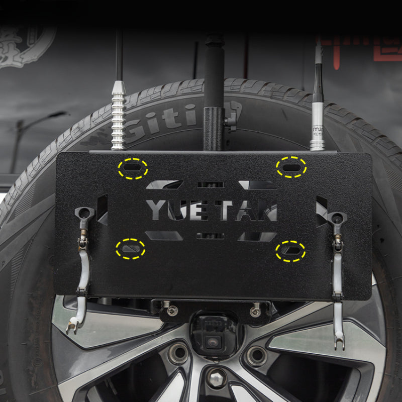 Spare Tire License Plate Bracket For BAIC BJ40
