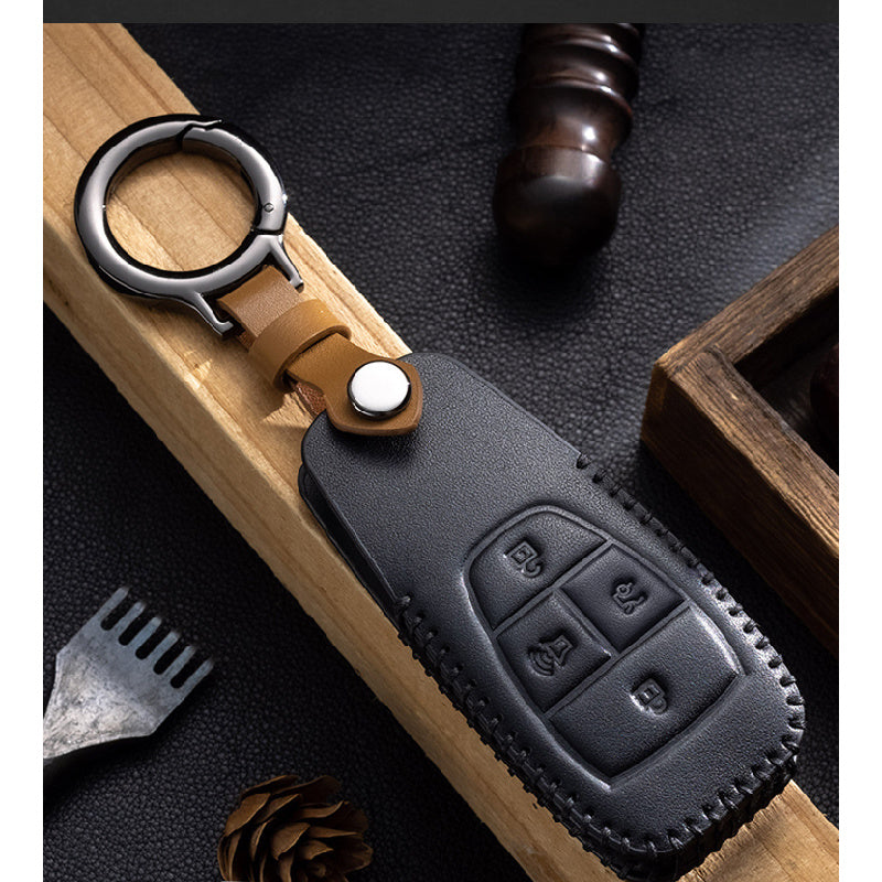 Leather Key Case For BAIC BJ30