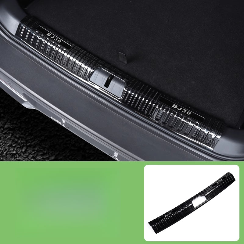 Rear Trunk Stainless Steel Protective Plate BAIC BJ30