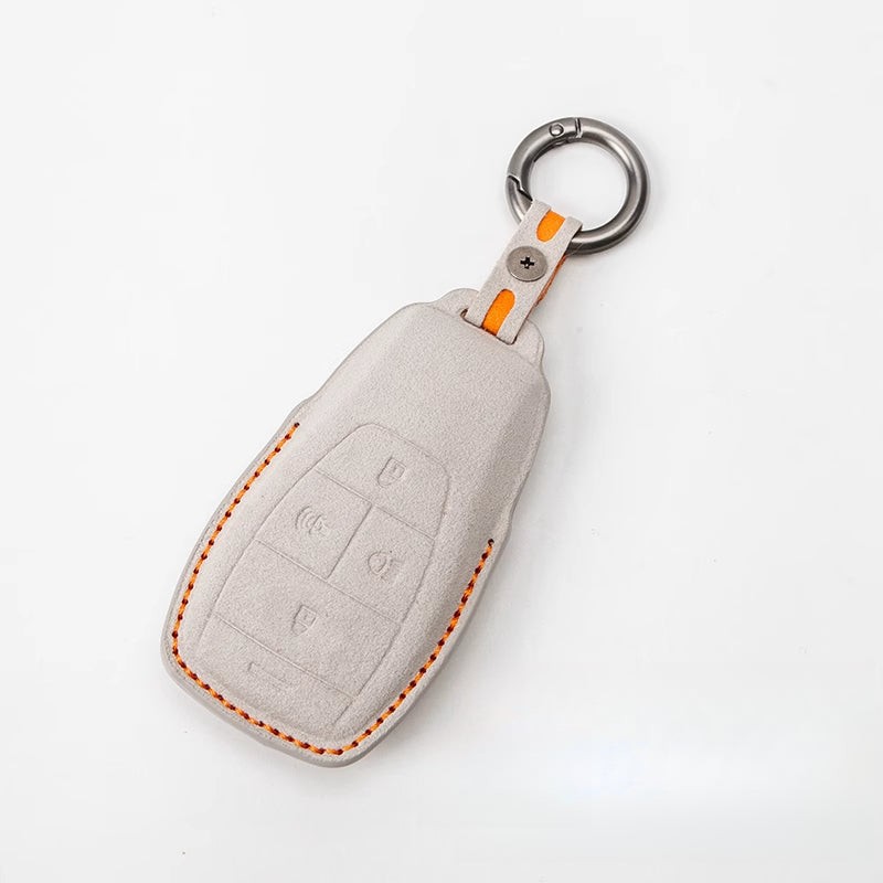 Suede Key Cover For BAIC BJ40E