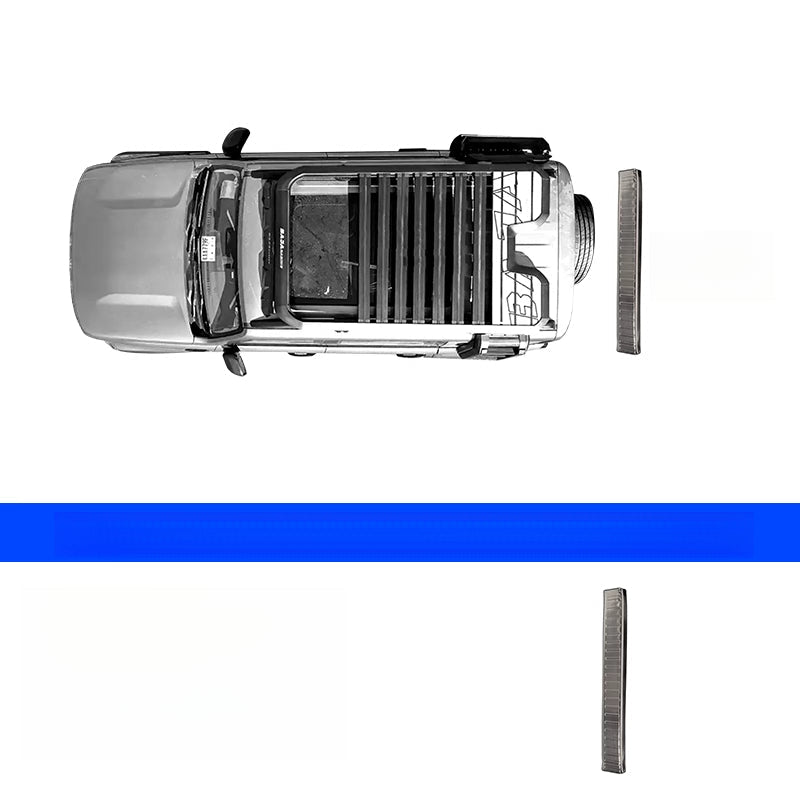 Stainless Steel Door Sill Plates For BAIC BJ40E