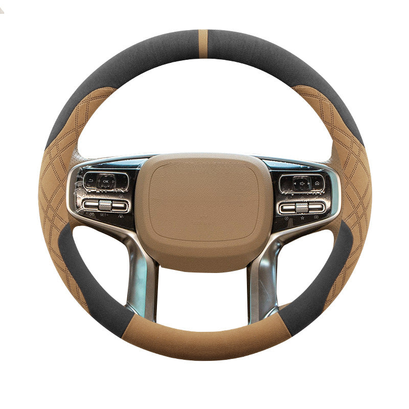 Winter Suede Steering Wheel Cover For BAIC BJ60