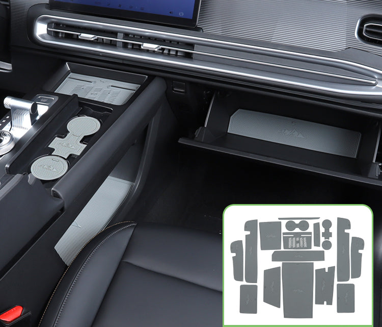 Door Groove & Cup Holder Mats For BAIC BJ30