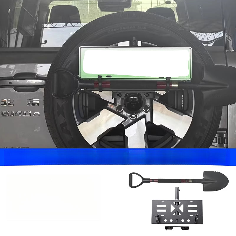 Spare Tire License Plate Bracket For BAIC BJ40