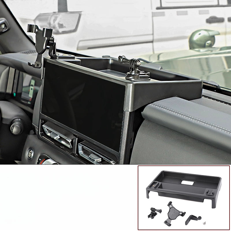 Car Phone Mount with Camera Mount & Storage Box for BAW 212