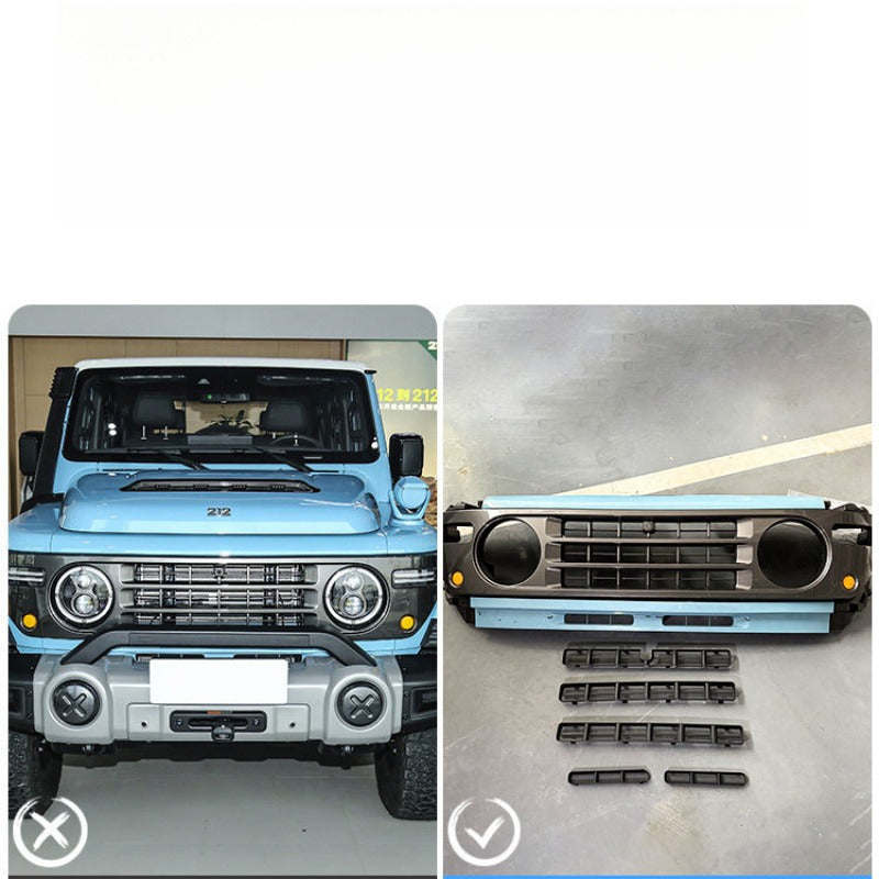 Front Grille Radiator Protection Mesh for BAW 212
