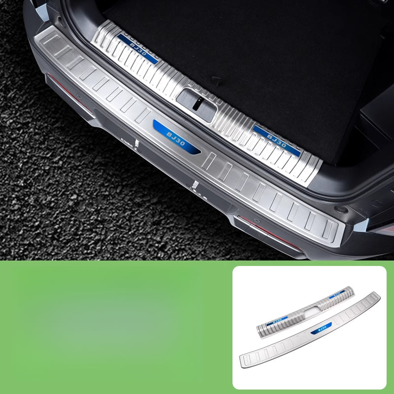 Rear Trunk Stainless Steel Protective Plate BAIC BJ30