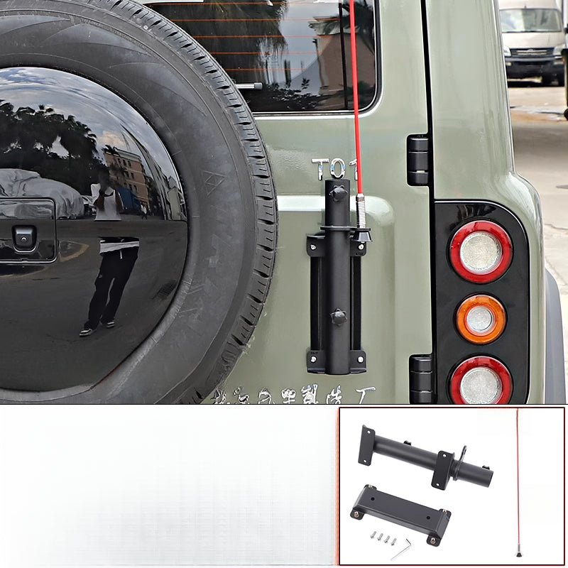 Tailgate Flagpole & Antenna Bracket For BAW 212
