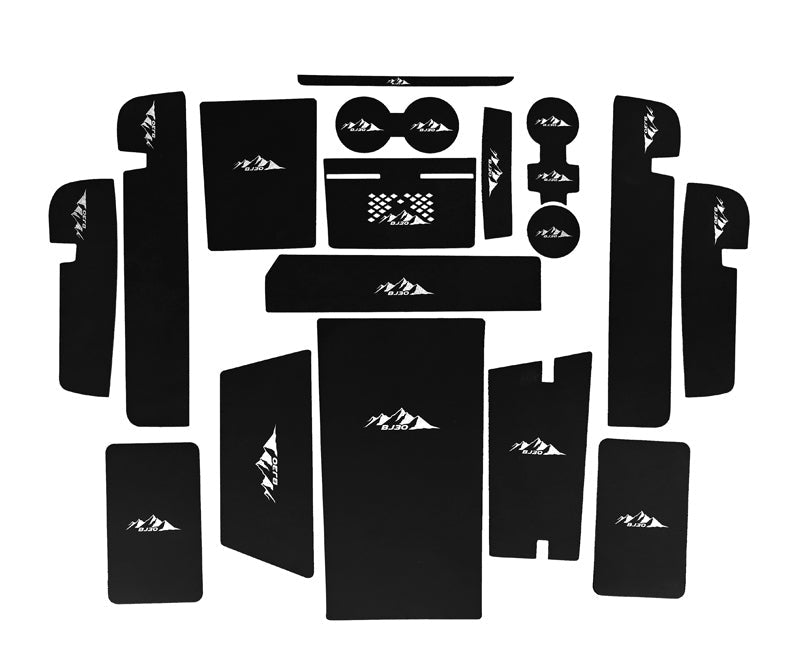 Door Groove & Cup Holder Mats For BAIC BJ30