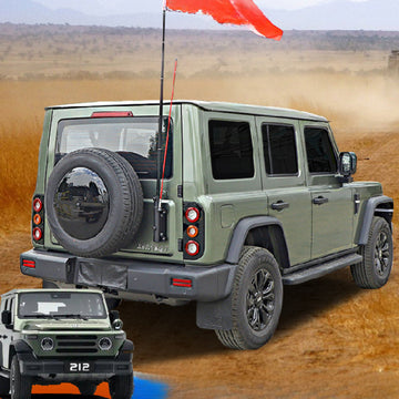 Tailgate Flagpole & Antenna Bracket For BAW 212