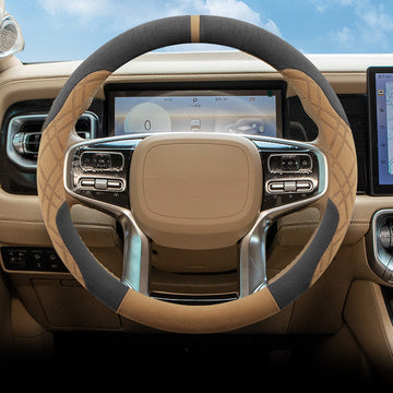 Winter Suede Steering Wheel Cover For BAIC BJ60