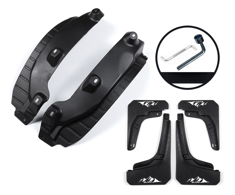Original-Style Splash Guards & Inner Fender Protection For BAIC BJ30e