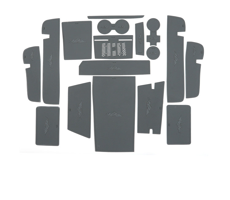 Door Groove & Cup Holder Mats For BAIC BJ30