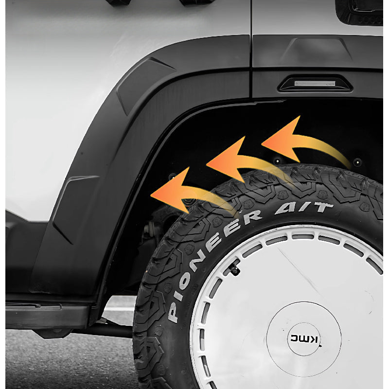 Inner Fender & Door Mudguards For BAIC BJ40E