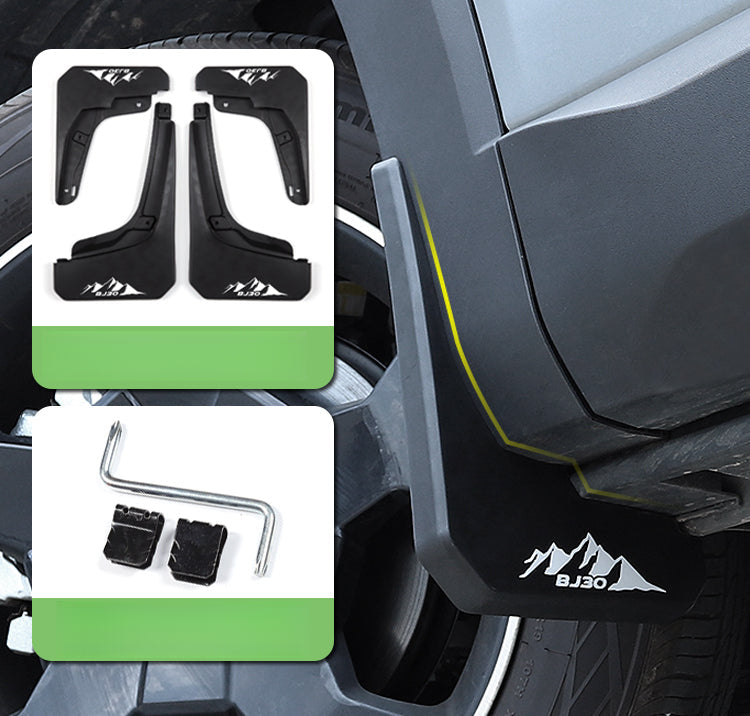 Mud Flaps – Wheel Fender Protective Kit For BAIC BJ30