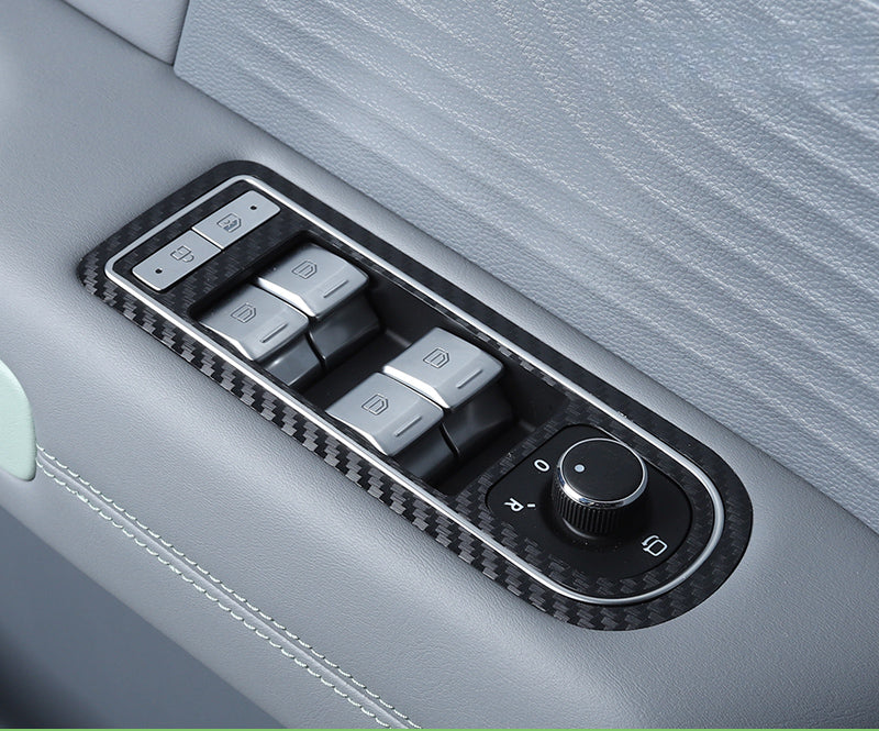 Carbon Fiber Interior Trim Sticker Kit For BAIC BJ30