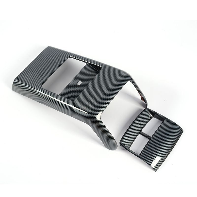 Carbon Fiber Style Interior Trim Cover for BAIC BJ30