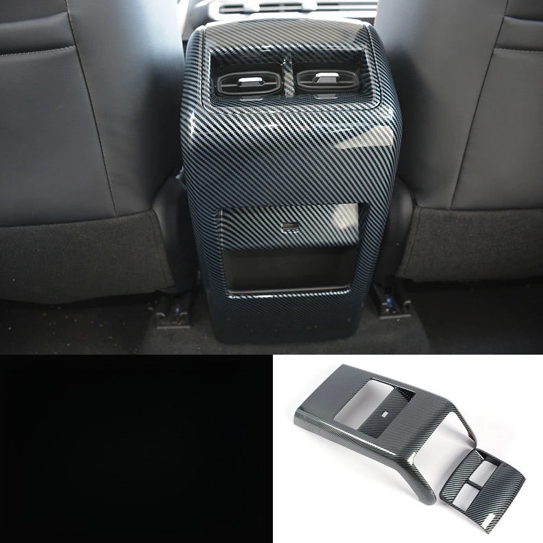 Carbon Fiber Style Interior Trim Cover for BAIC BJ30