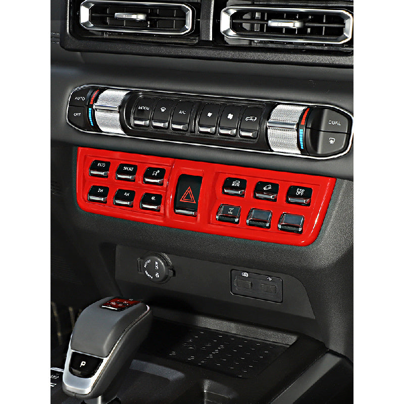 Gear Shift Red Trim Central Console Upgrade For BAW 212