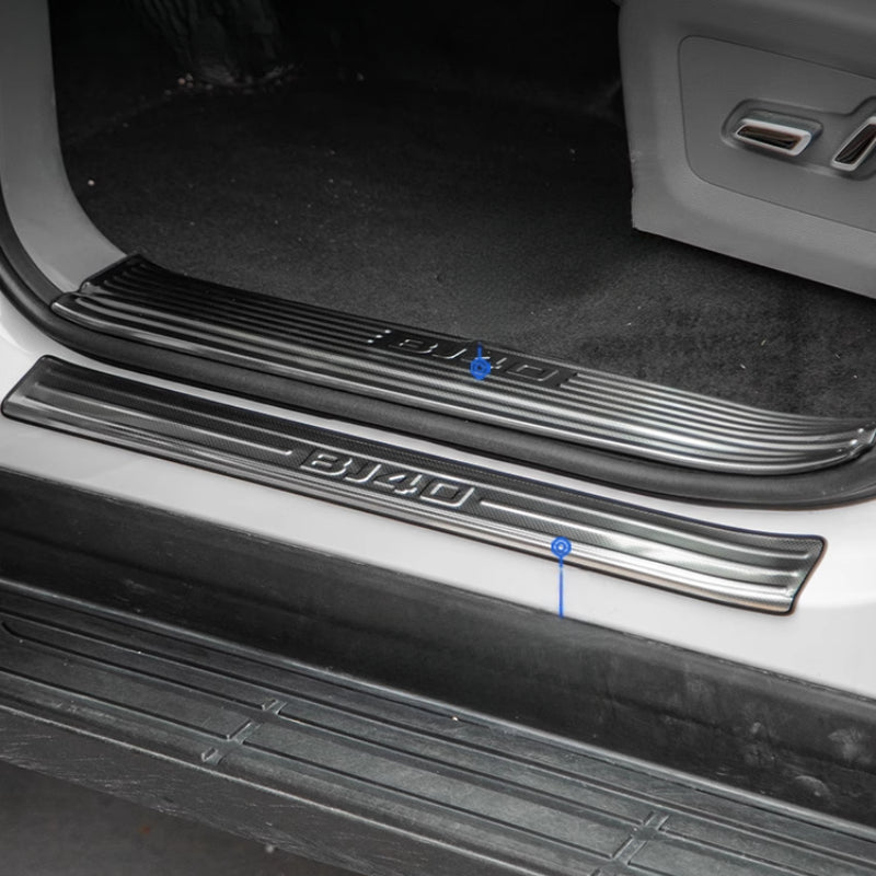Stainless Steel Door Sill Plates For BAIC BJ40E
