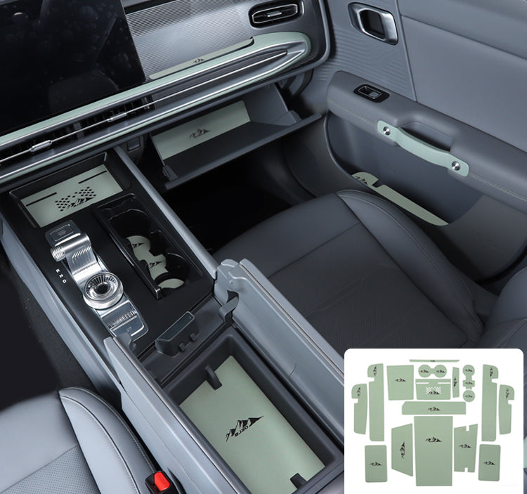Door Groove & Cup Holder Mats For BAIC BJ30