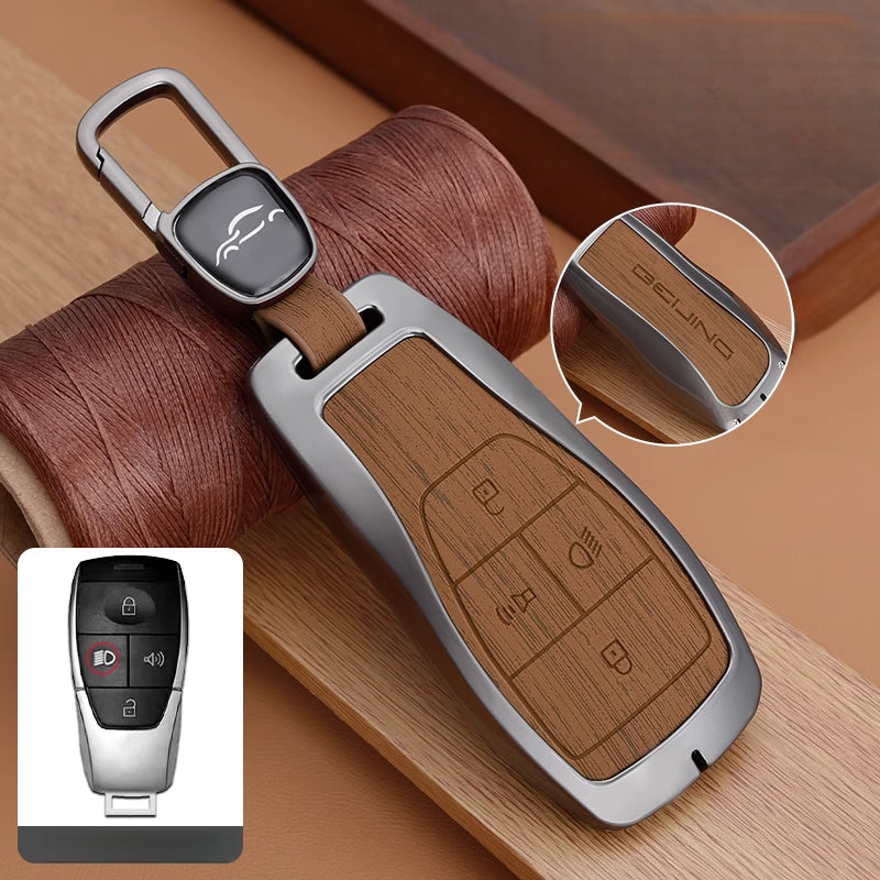 Alloy Key Case Durable Protective Cover For BAIC BJ60