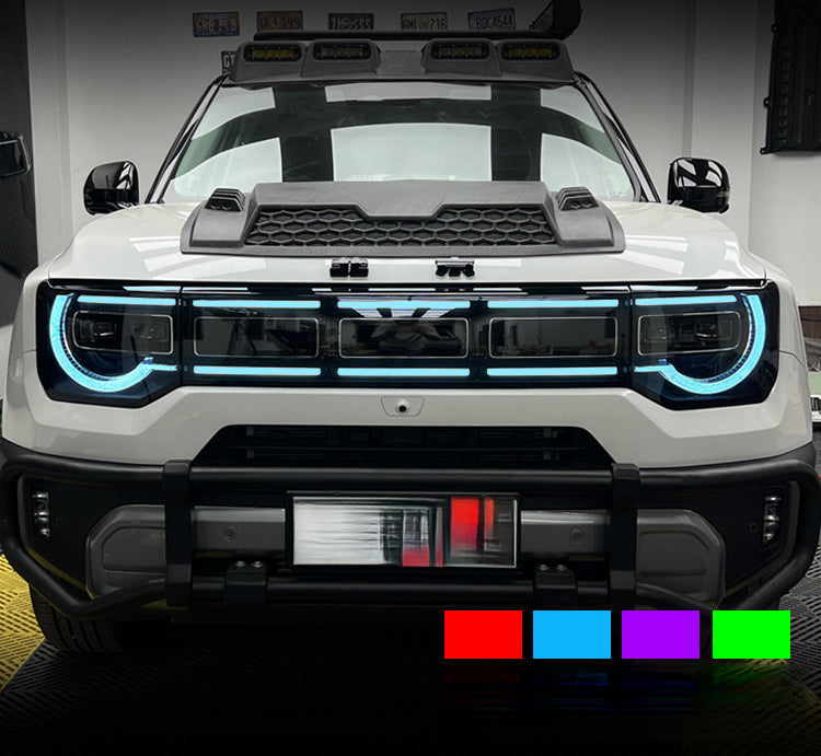 DRL Tint Film – Headlight Protection & Styling Wrap For BAIC BJ30e