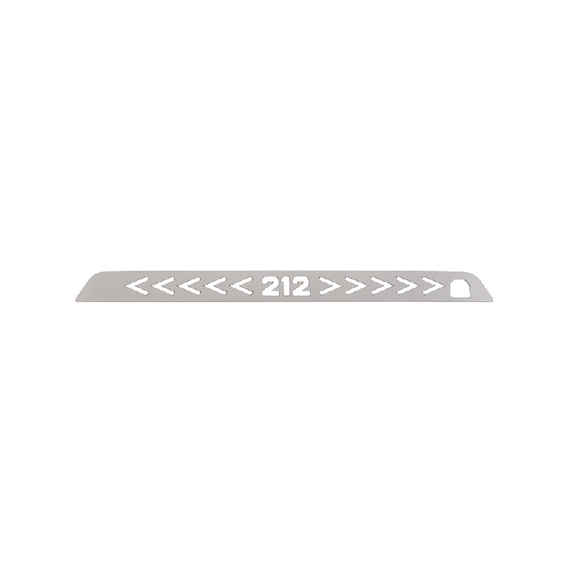 High-Mount Brake Light Cover Stainless Steel Trim for BAW 212