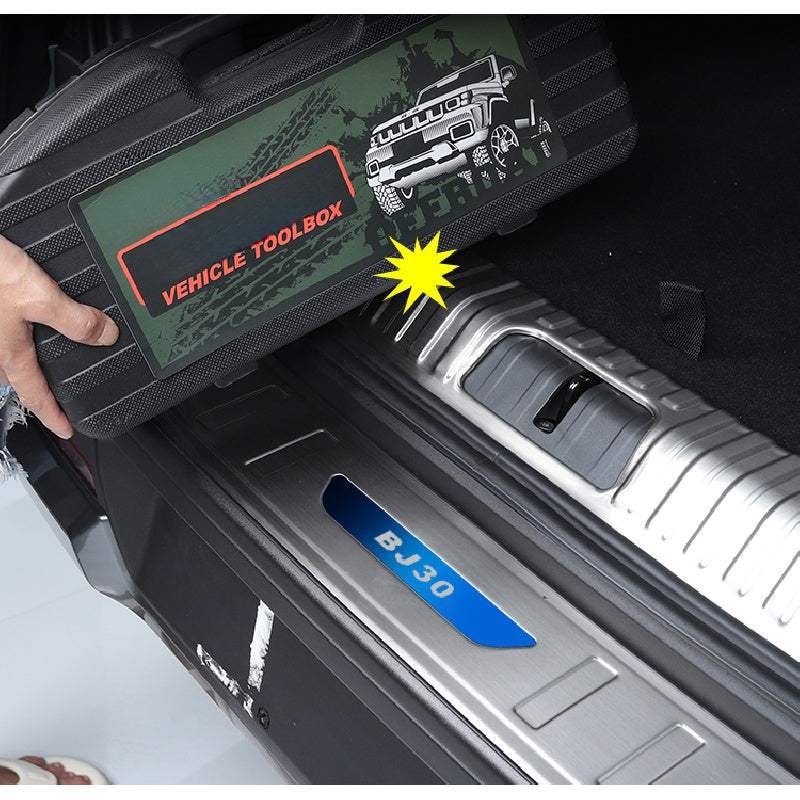 Rear Trunk Stainless Steel Protective Plate BAIC BJ30