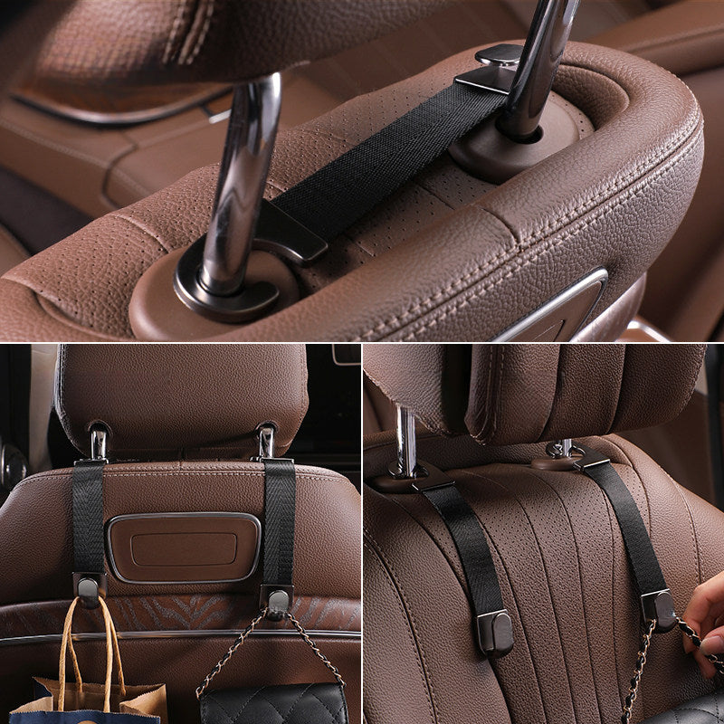 Leather Car Seat Hook Hanger