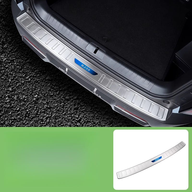 Rear Trunk Stainless Steel Protective Plate BAIC BJ30