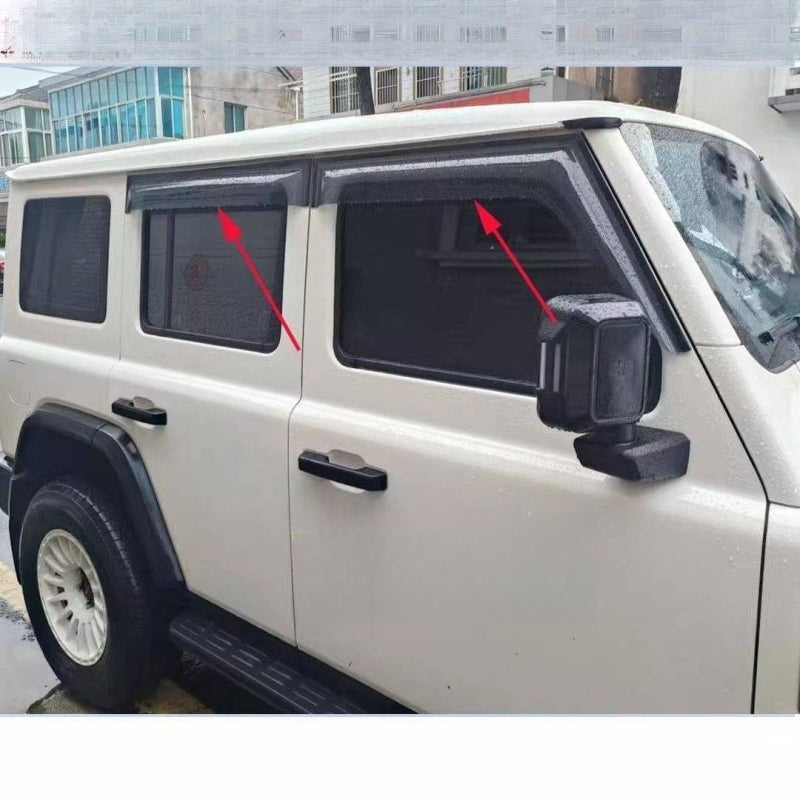 Thickened & Widened Window Visors for BAW 212 | Rain & Sun Guards