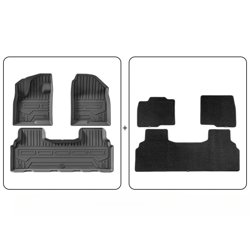 Floor Mats Set Trunk Seat Back Liner For BAIC BJ30