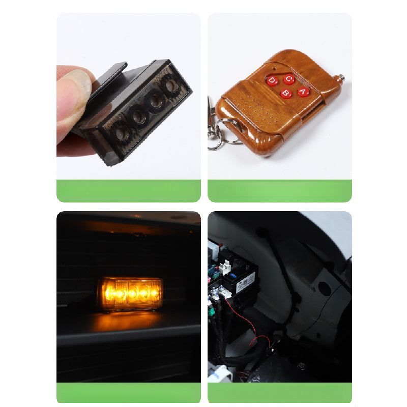 Front Grille Yellow Lights For BAIC BJ30