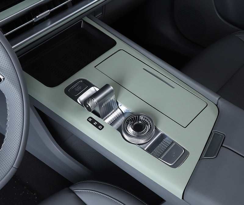 Gear Panel Leather Sticker For BAIC BJ30