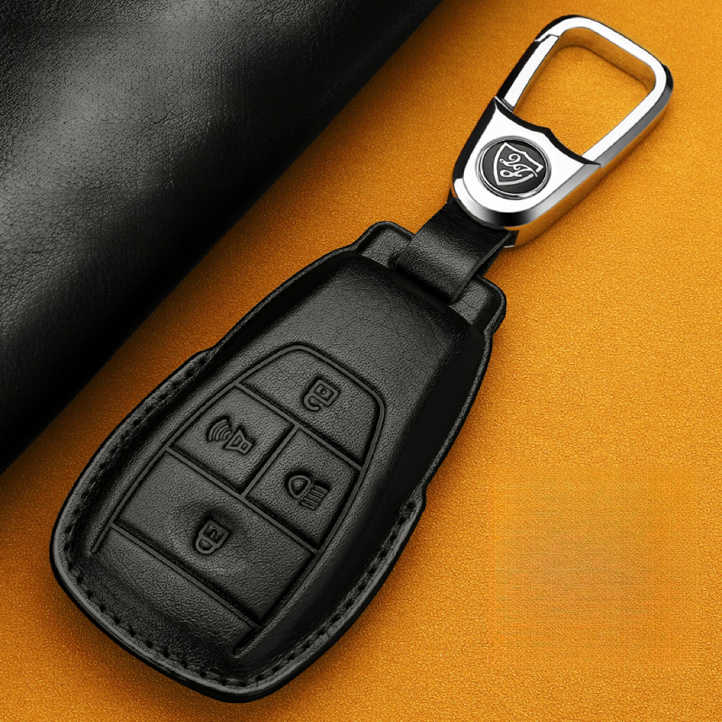 Handcrafted Genuine Leather Key Case for BAIC BJ30 / BJ40 / BJ60