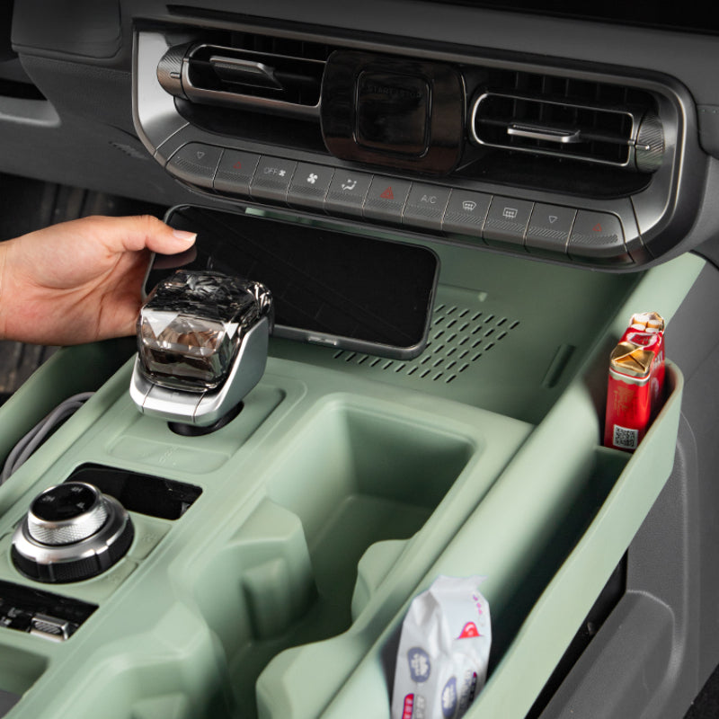 Magic Core Silicone Center Console Storage Box For BAIC BJ40E